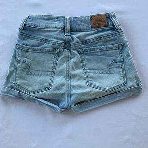 American Eagle Jean Shorts- AE Light Wash- Size 00